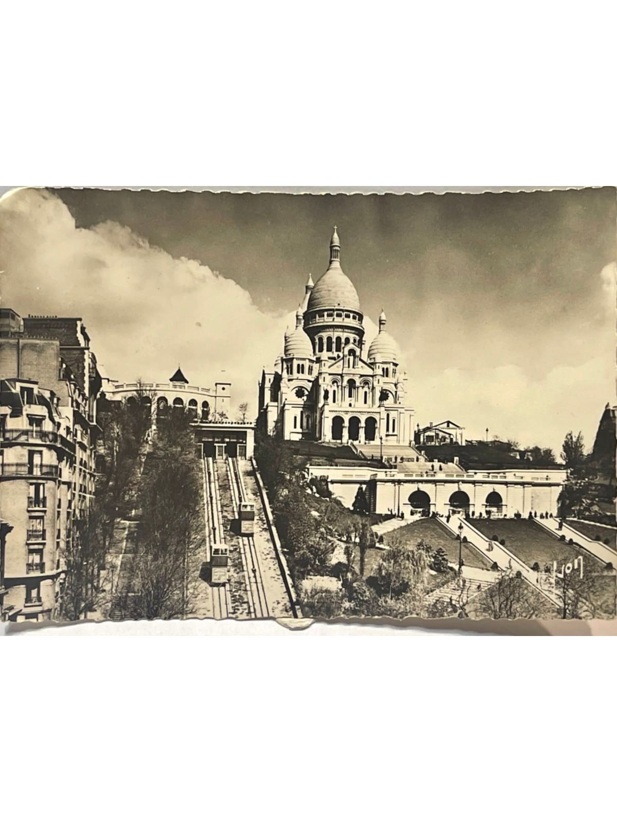 Recto de la carte postale