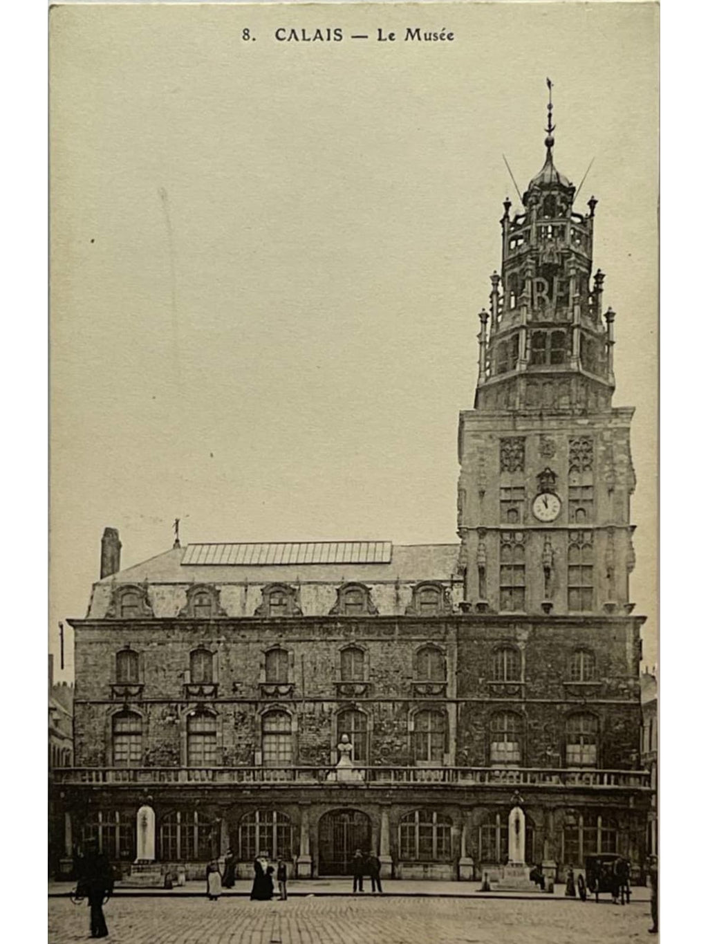 Recto de la carte postale