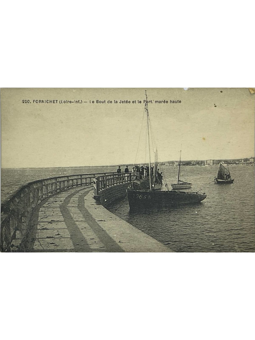 Recto de la carte postale