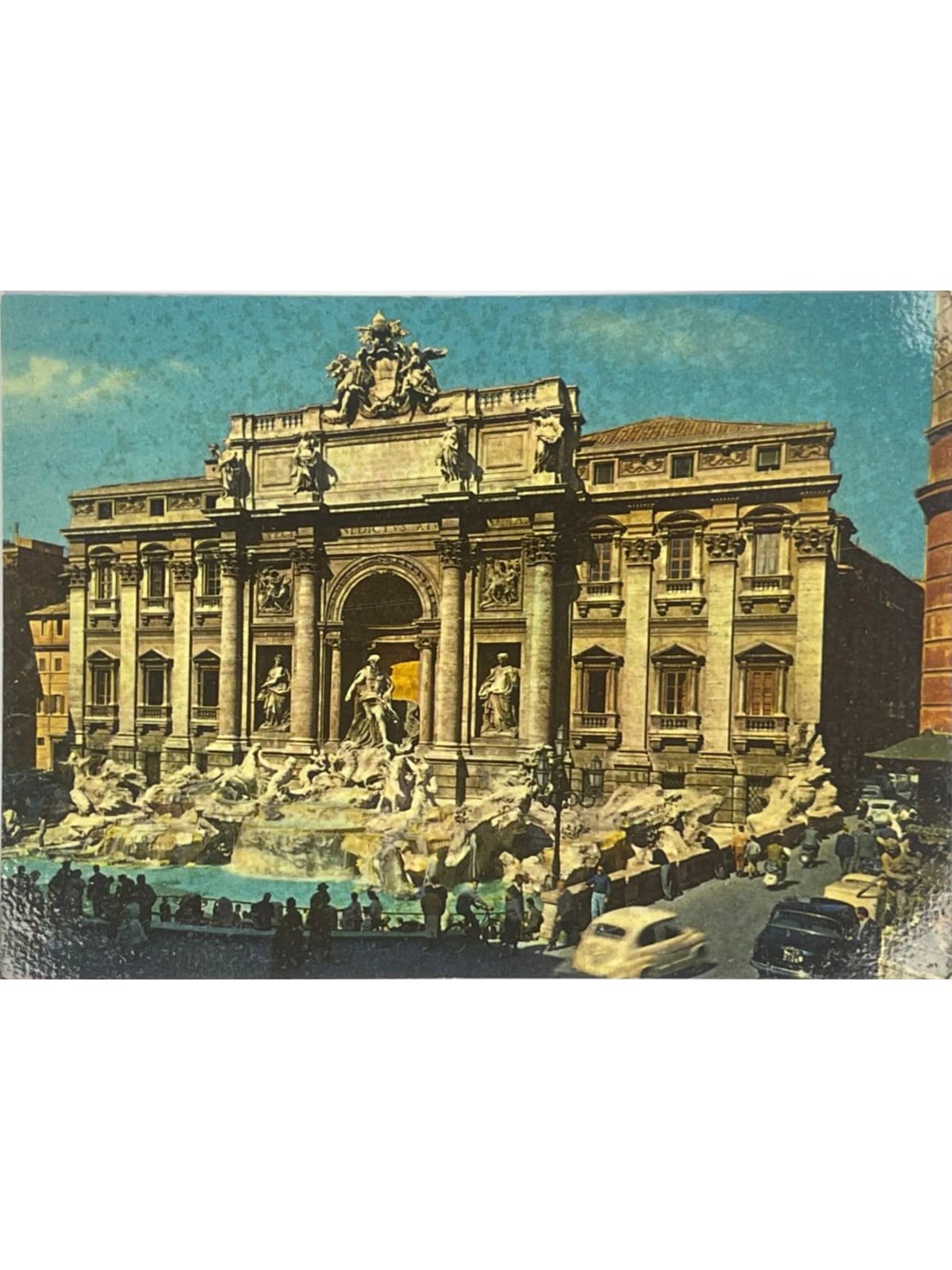 Recto de la carte postale
