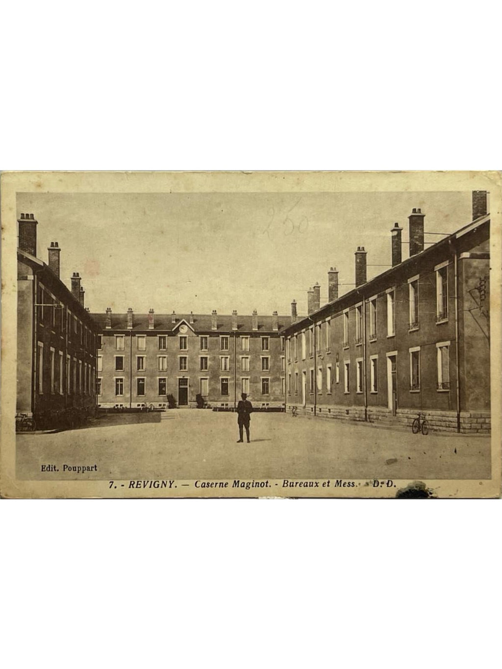 Recto de la carte postale