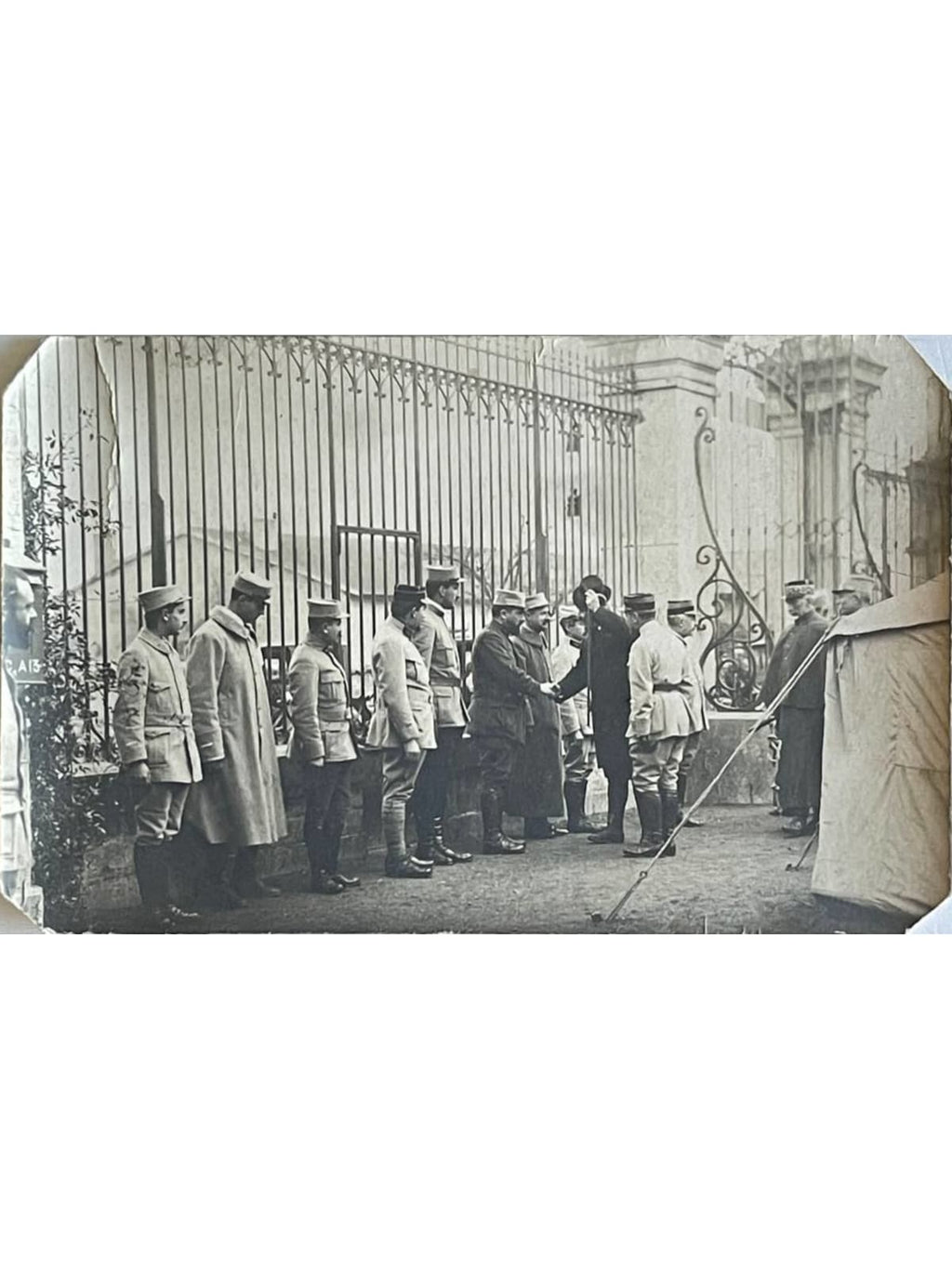 Recto de la carte postale