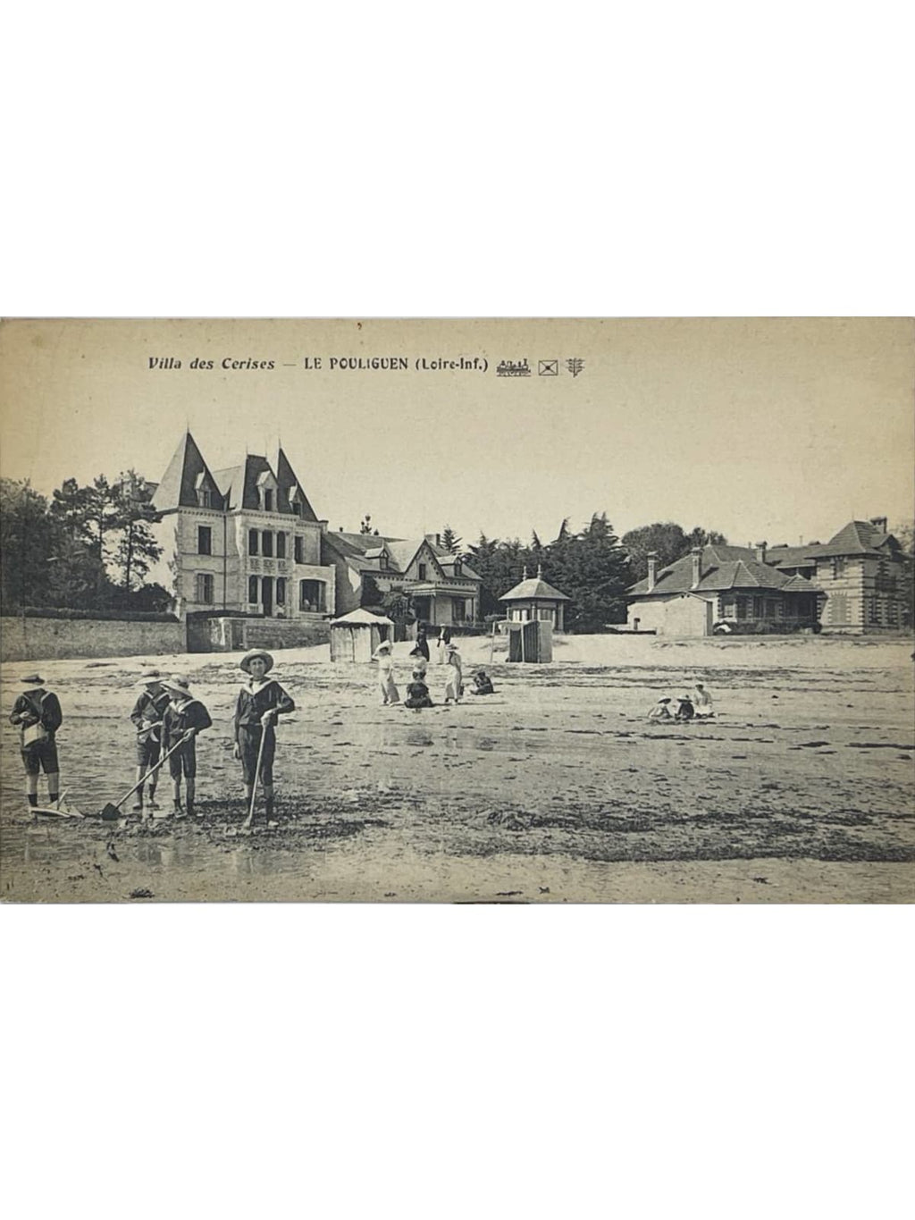 Recto de la carte postale