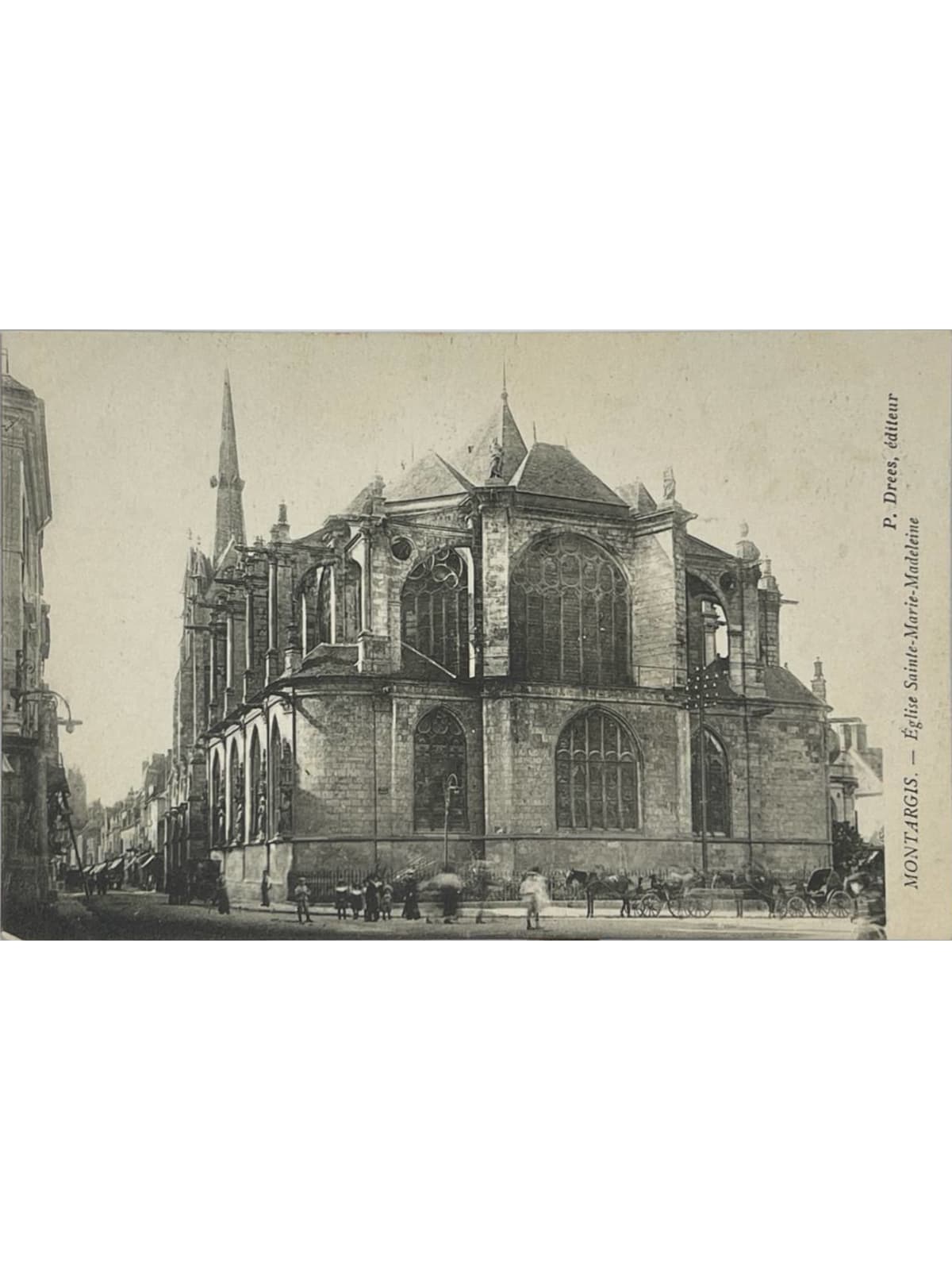 Recto de la carte postale