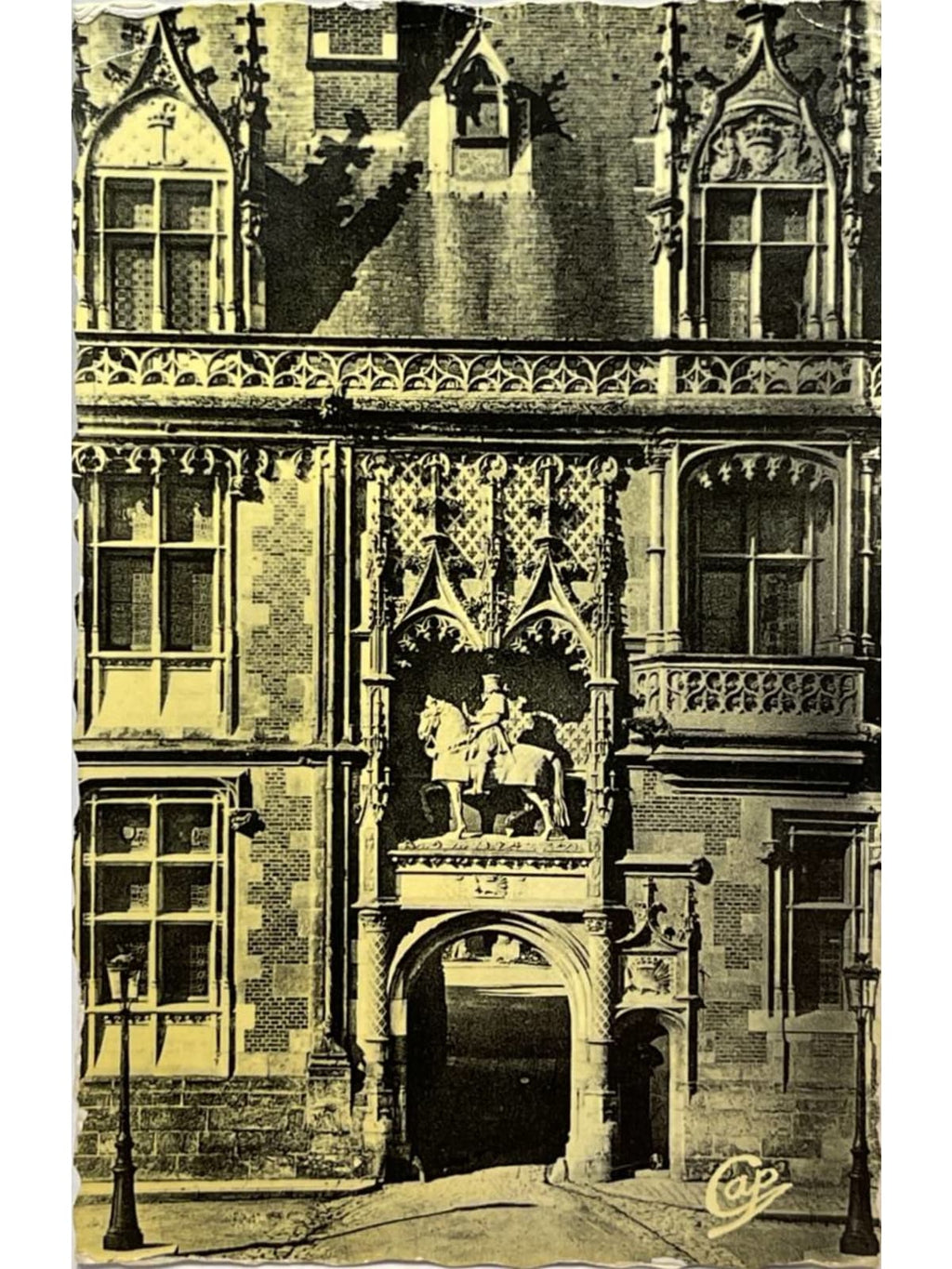 Recto de la carte postale