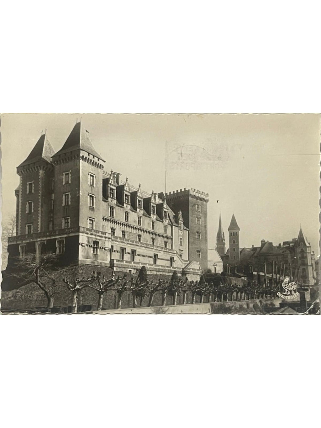 Recto de la carte postale