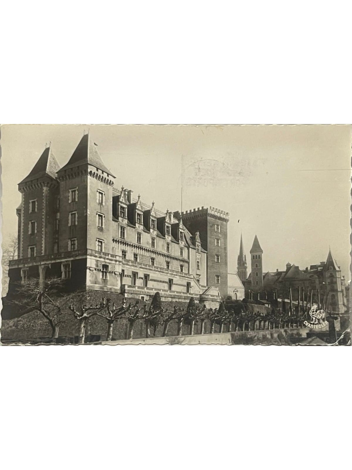 Recto de la carte postale