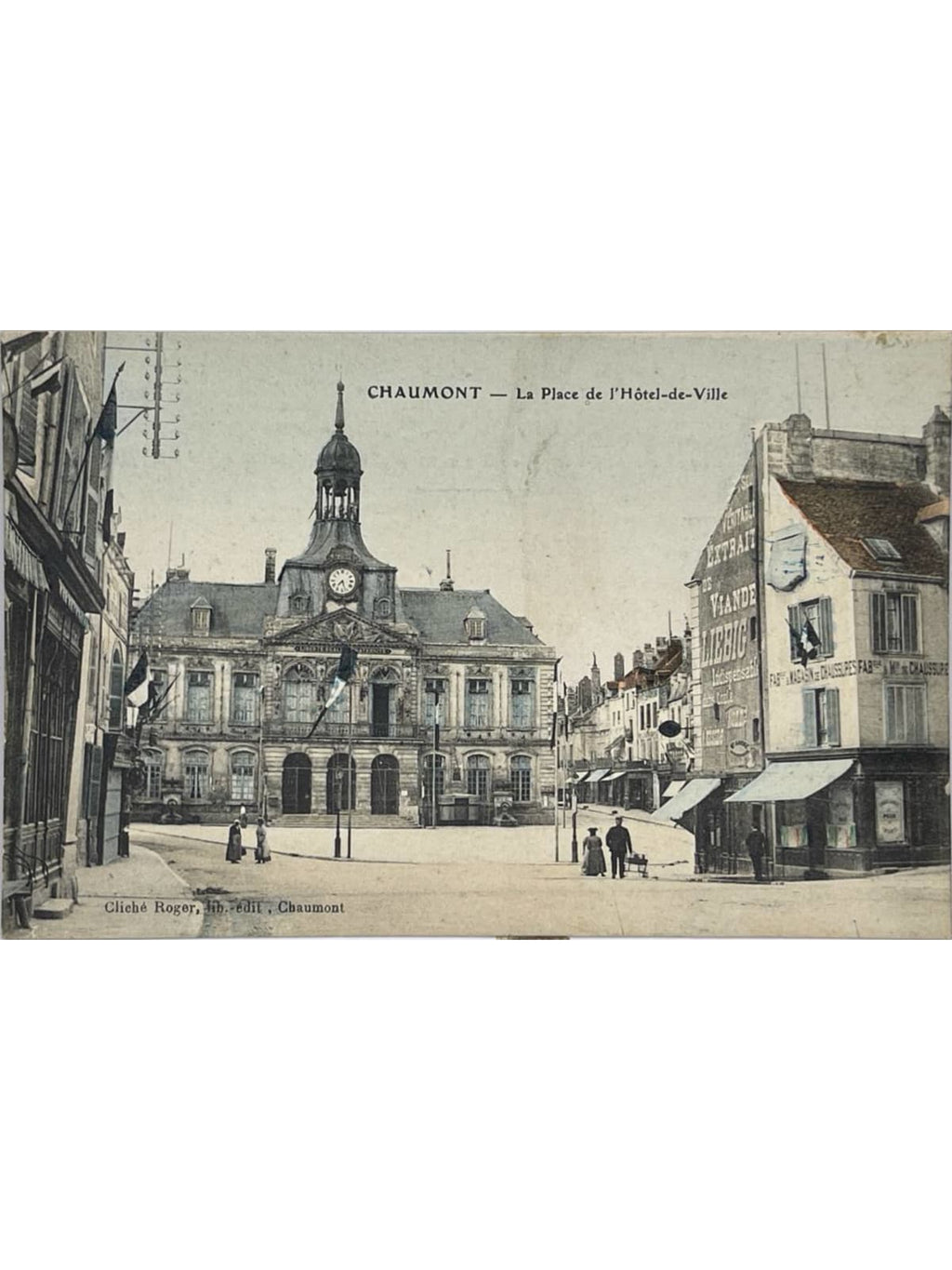 Recto de la carte postale