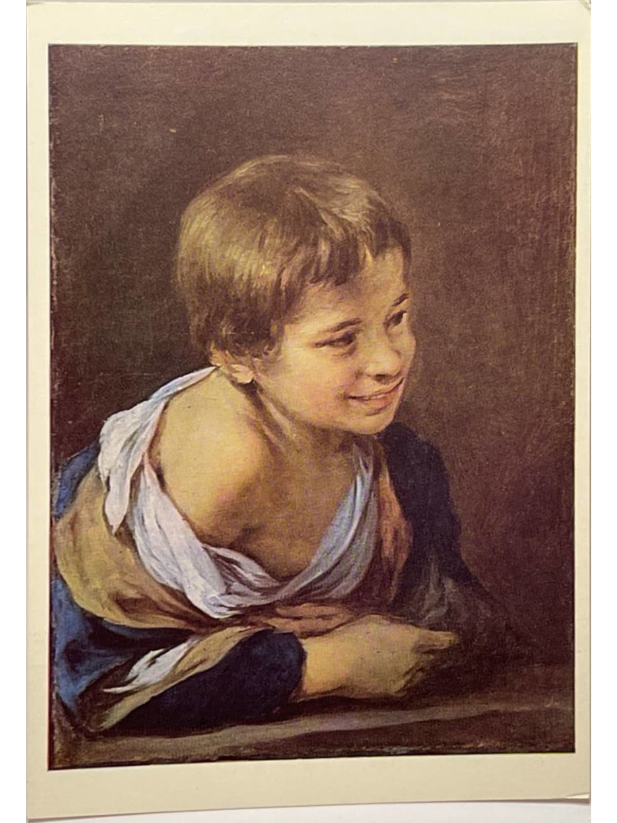 Recto de la carte postale