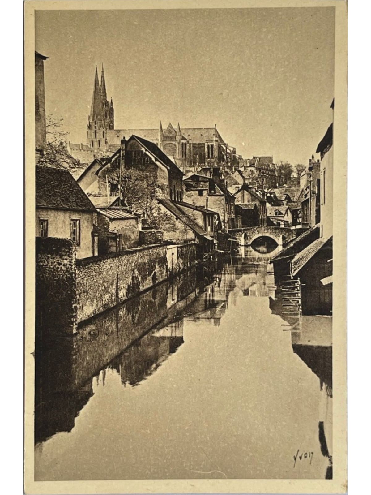 Recto de la carte postale