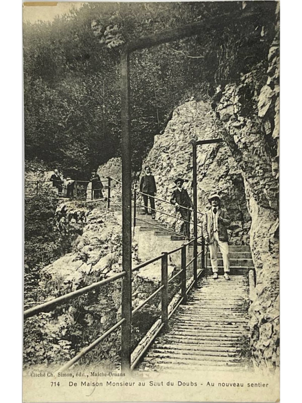 Recto de la carte postale