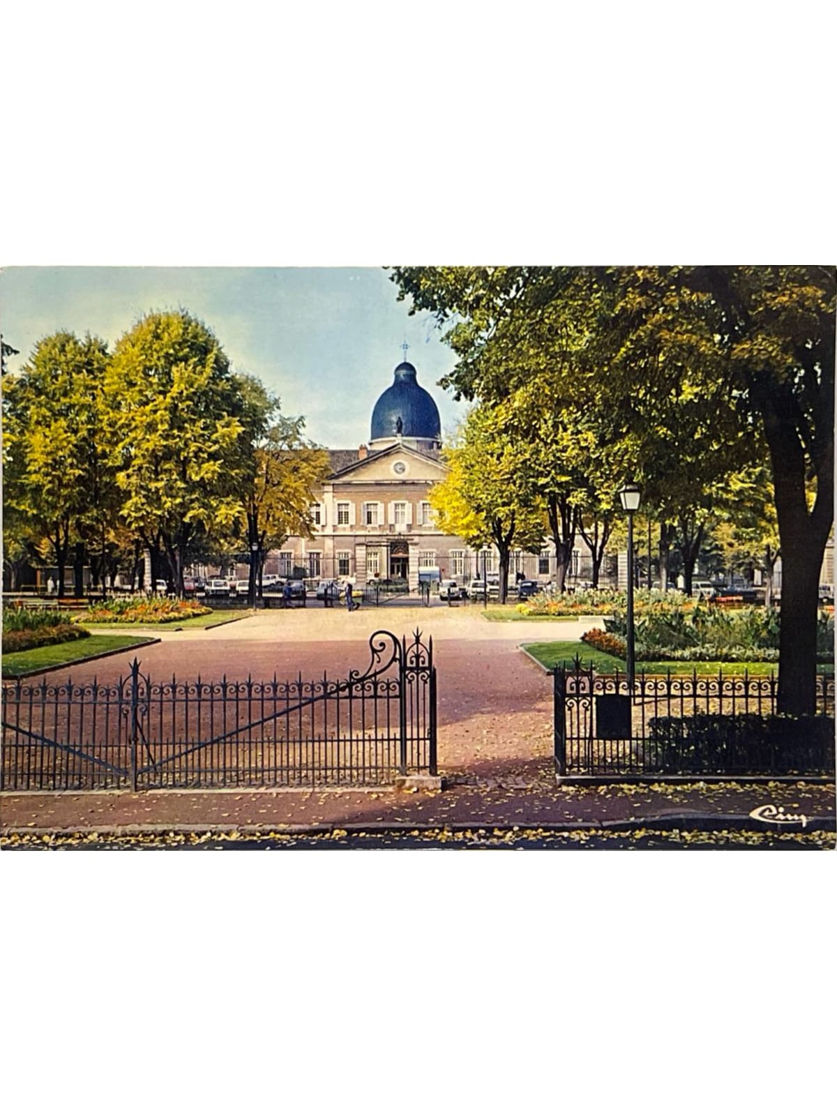 Recto de la carte postale
