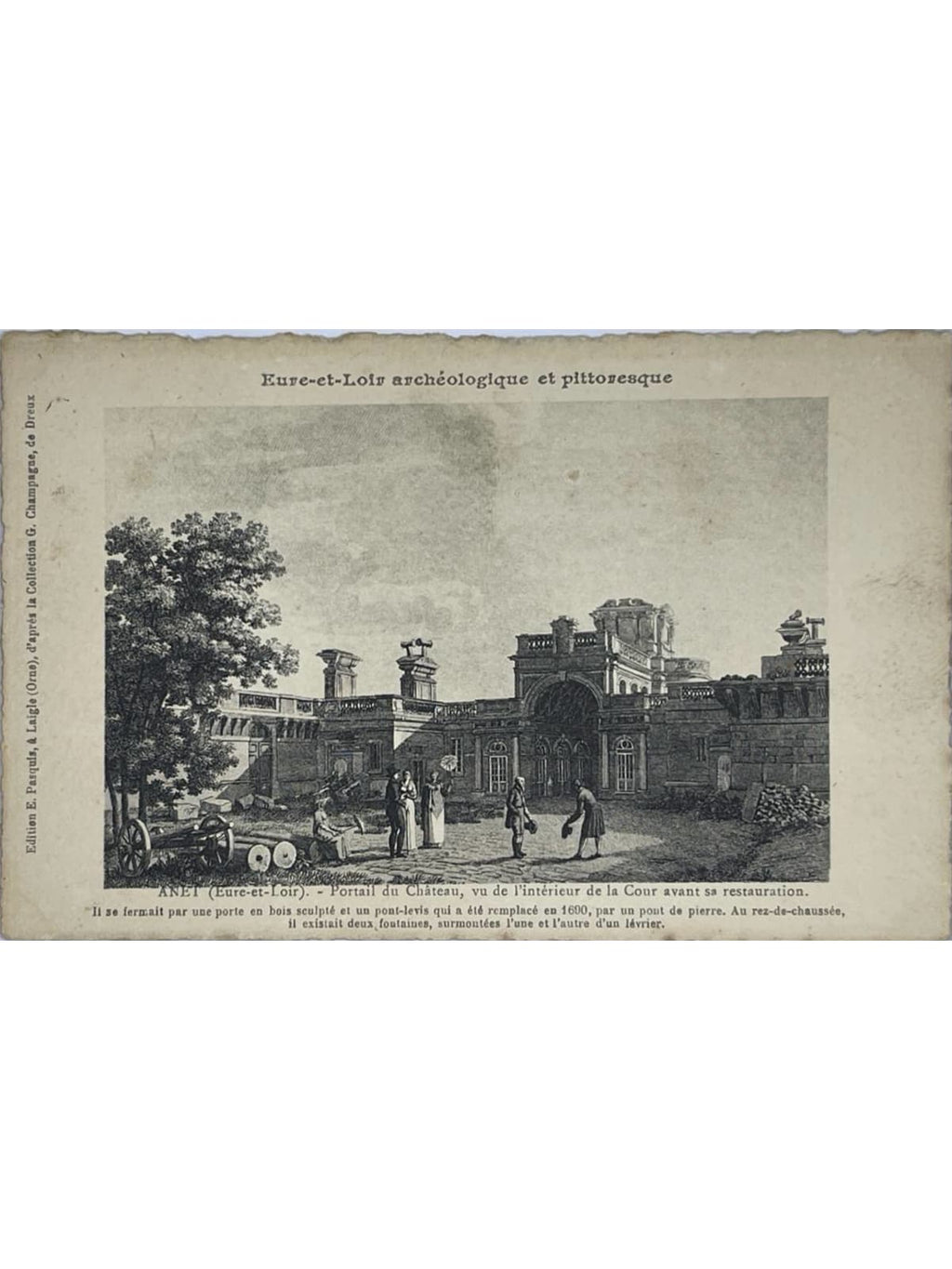 Recto de la carte postale