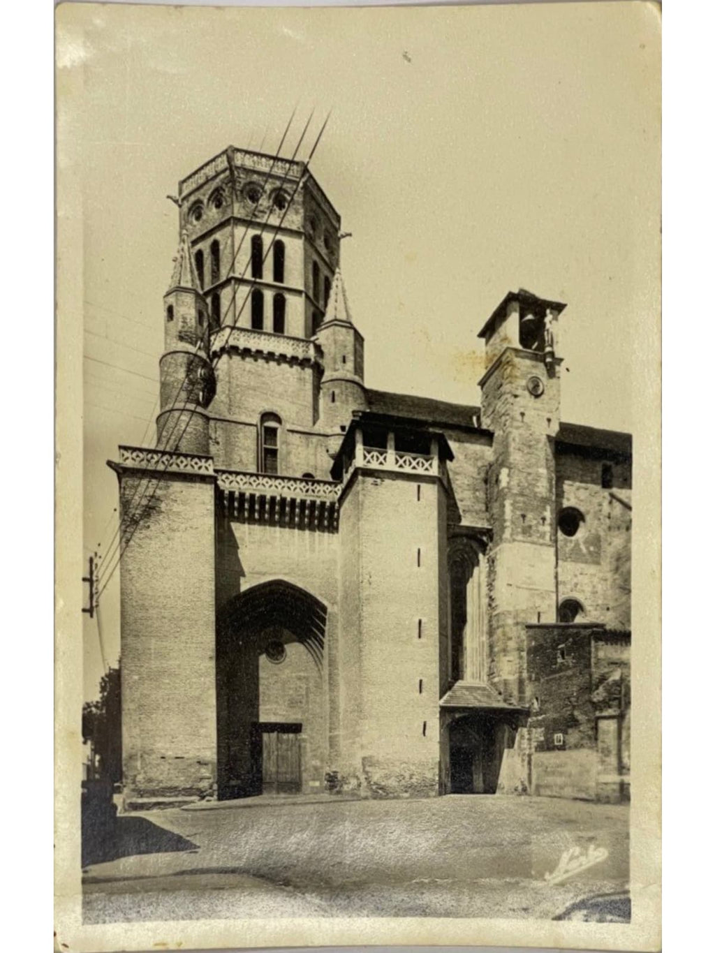 Recto de la carte postale