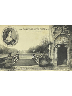 Maintenon – Château, entrée de l'escalier de la tour carrée – CPA n° 47