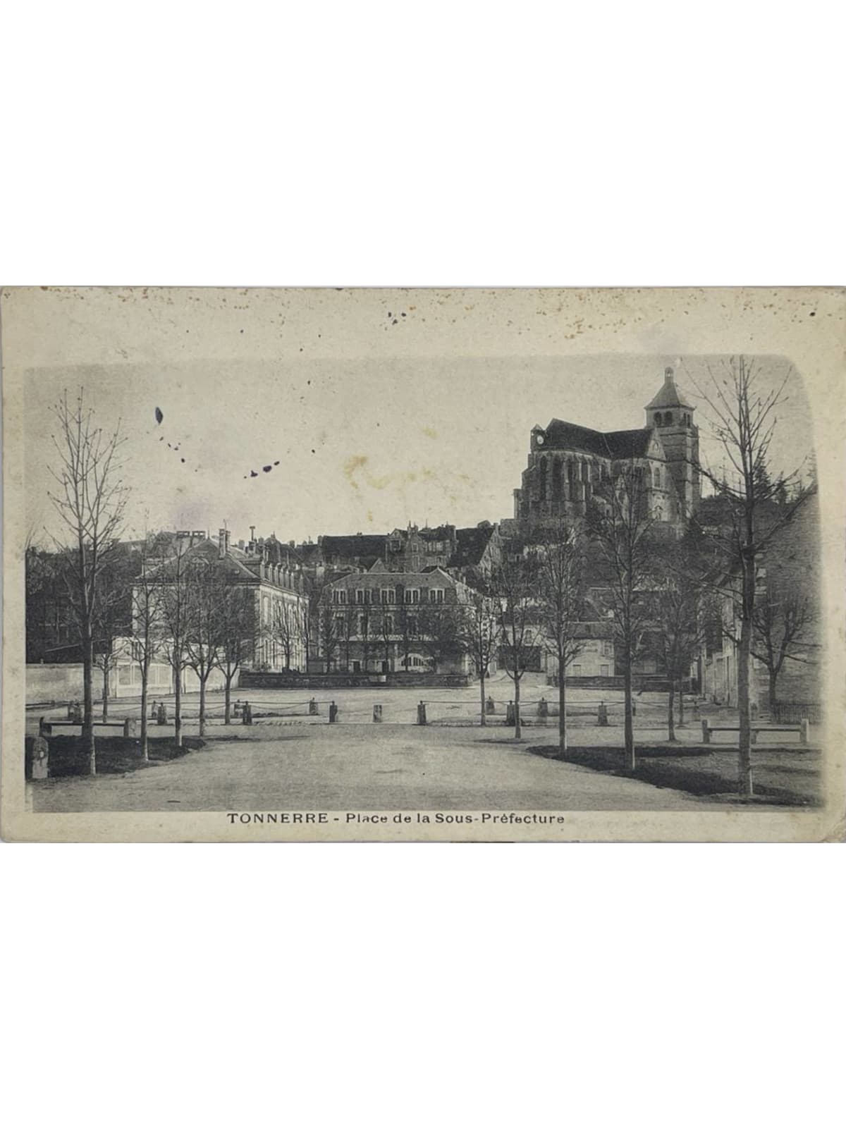 Recto de la carte postale