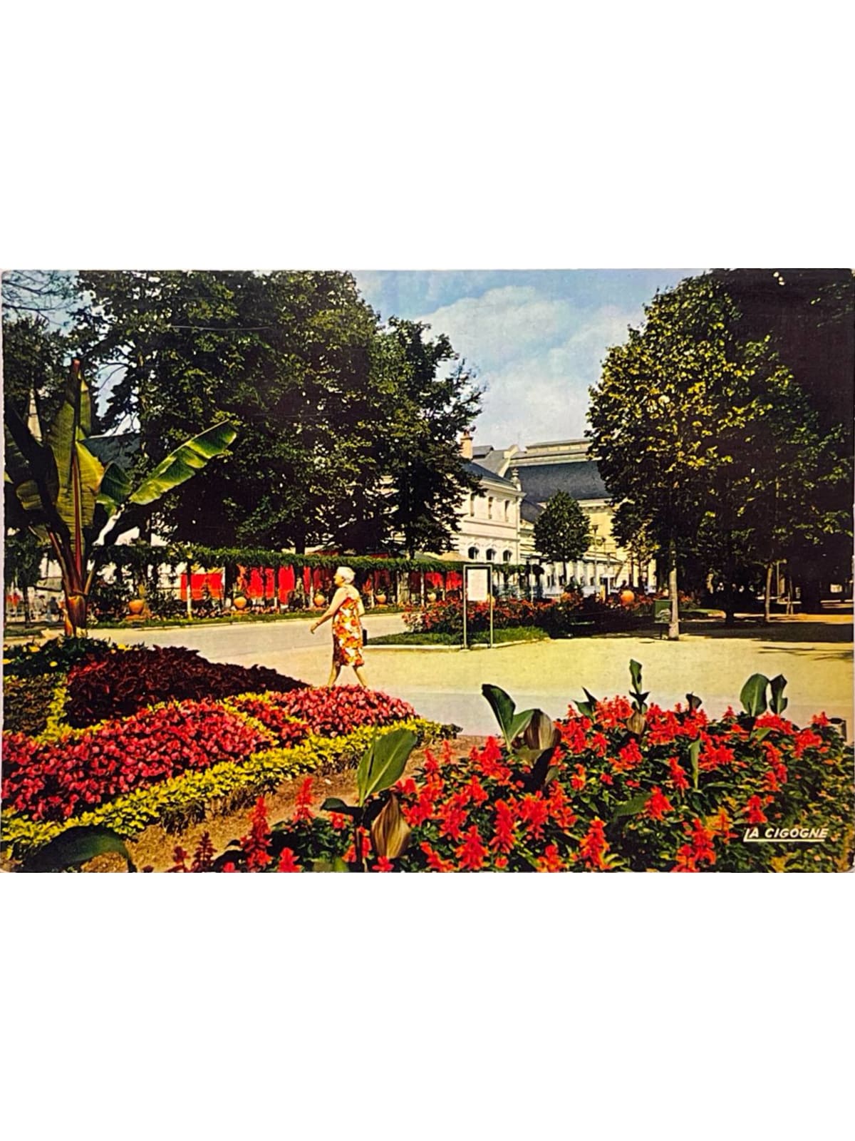 Recto de la carte postale