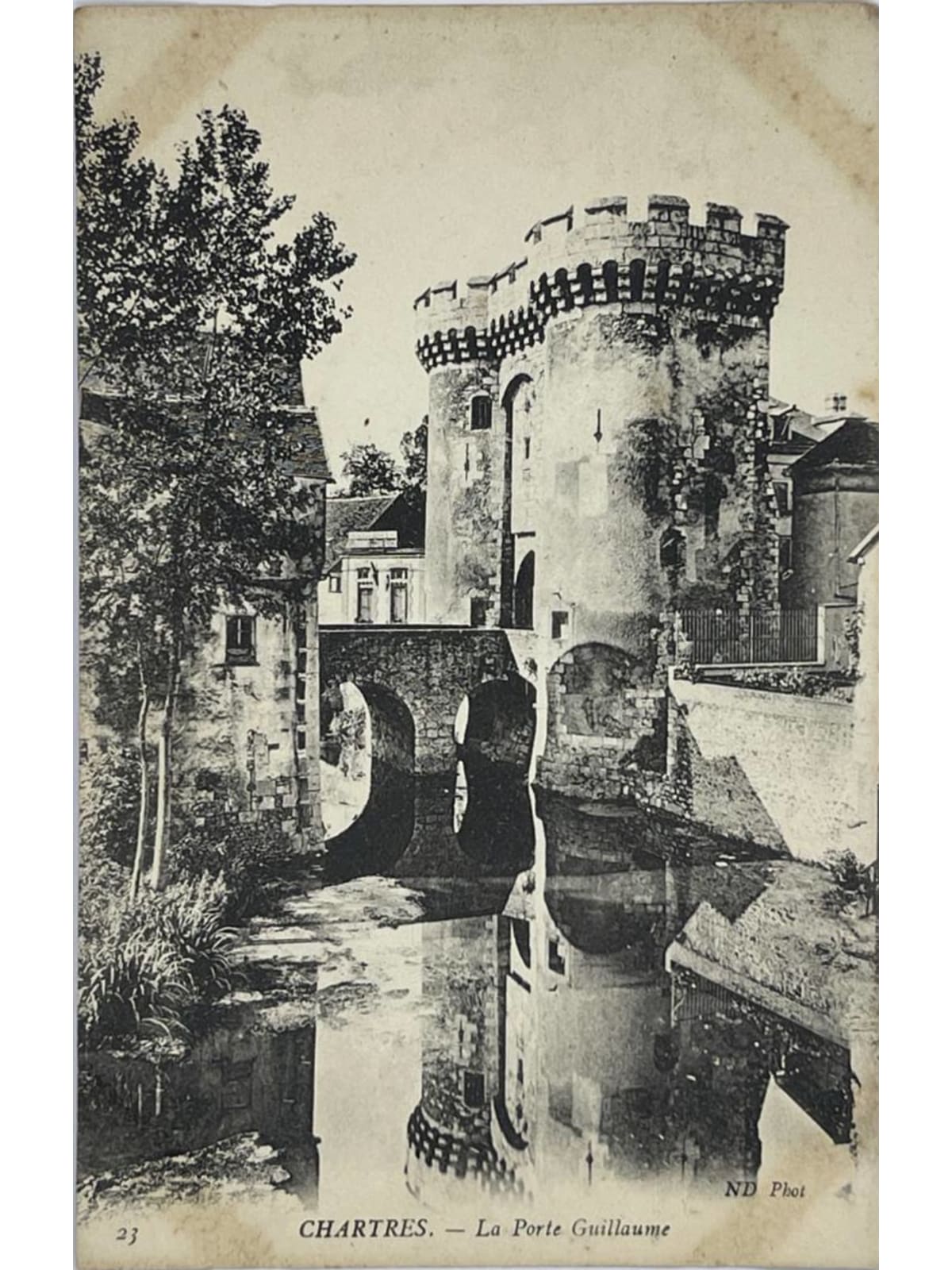 Recto de la carte postale