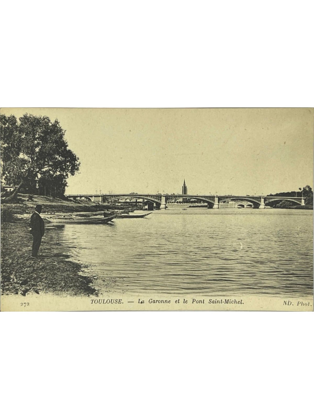 Recto de la carte postale