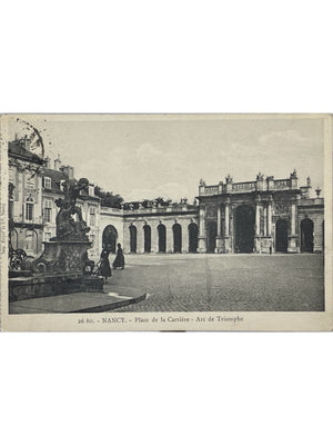 Nancy – Place de la Carrière et Arc de Triomphe – CPA n° 26 bis