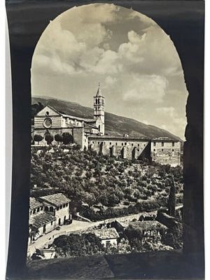 Carte postale – Assise – Église et couvent Sainte-Claire – Carte photo ancienne n° 94
