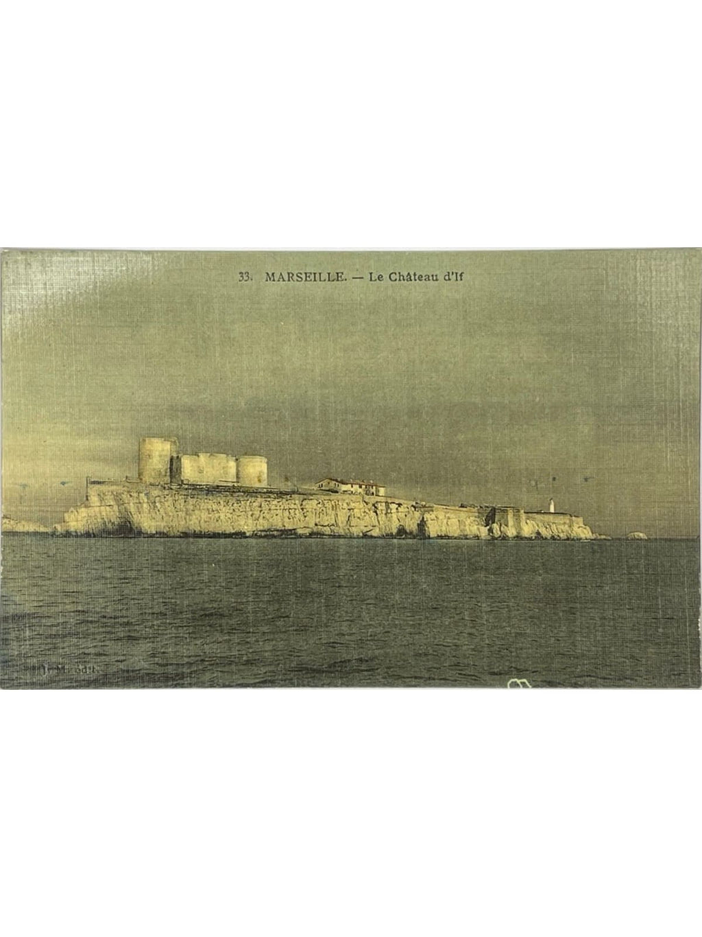 Recto de la carte postale