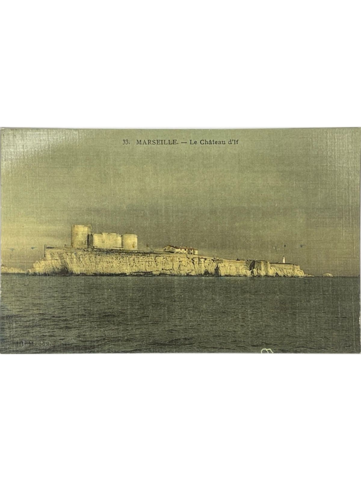 Recto de la carte postale