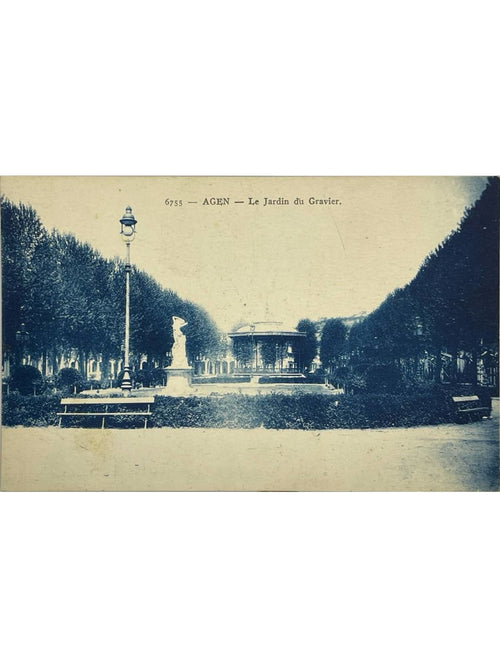 Recto de la carte postale