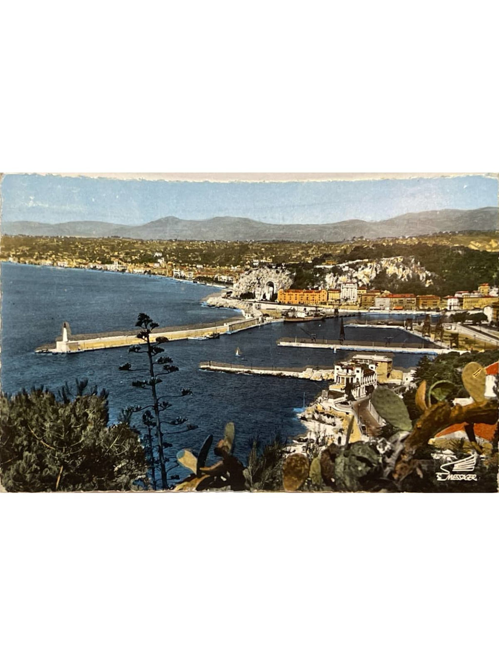 Recto de la carte postale