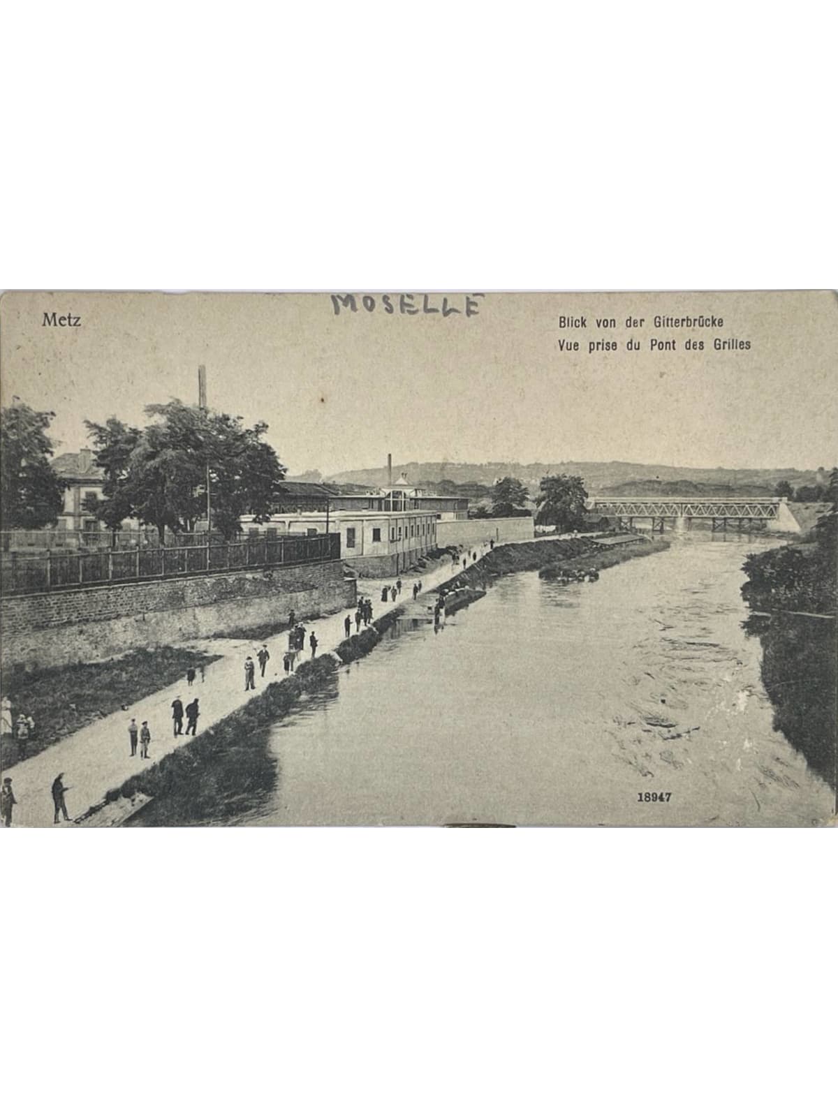 Recto de la carte postale