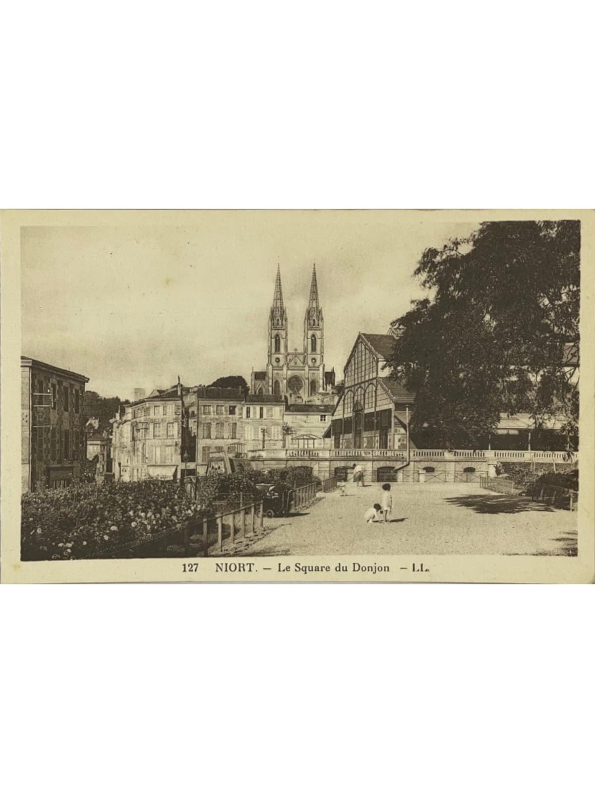 Recto de la carte postale