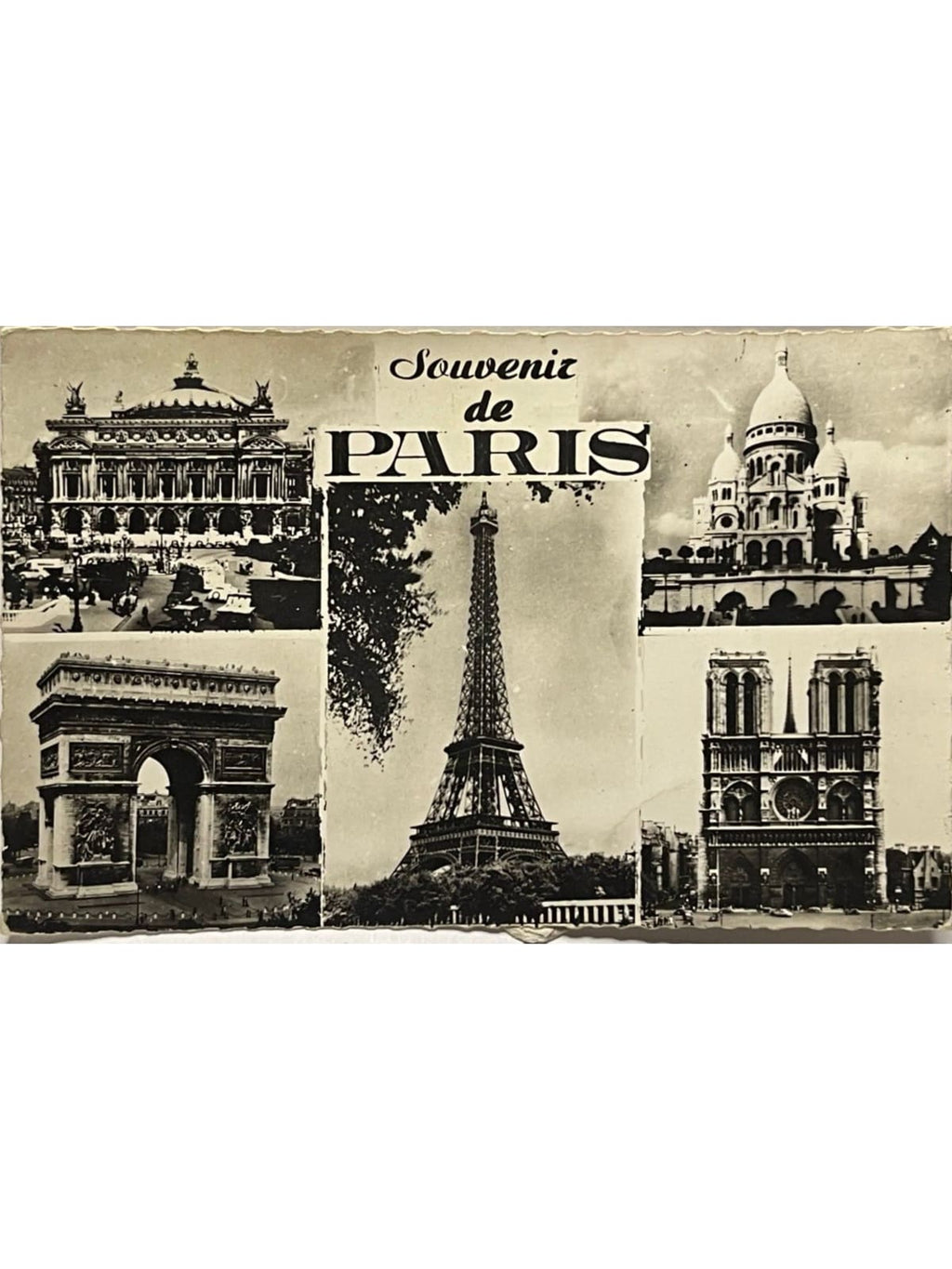 Recto de la carte postale