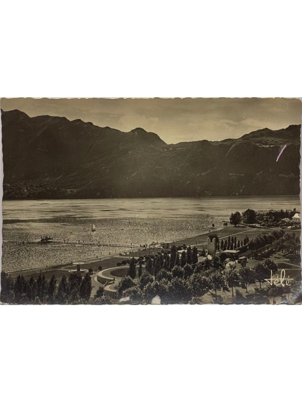 Recto de la carte postale