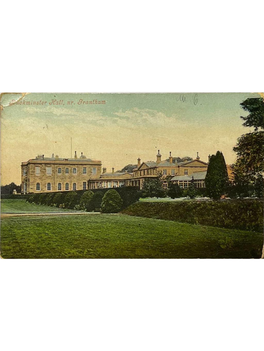 Recto de la carte postale