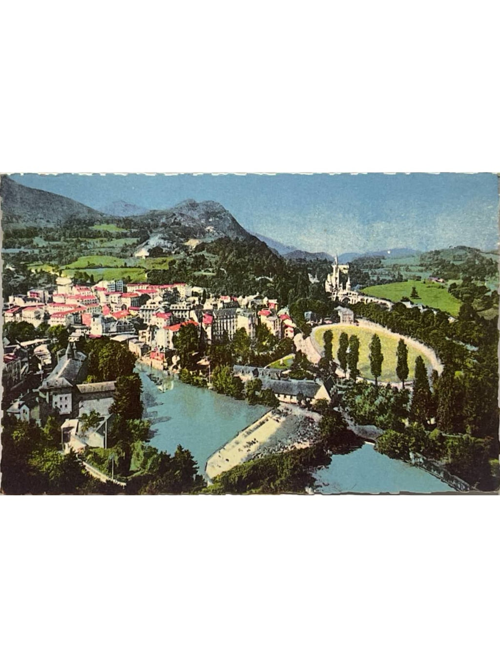 Recto de la carte postale