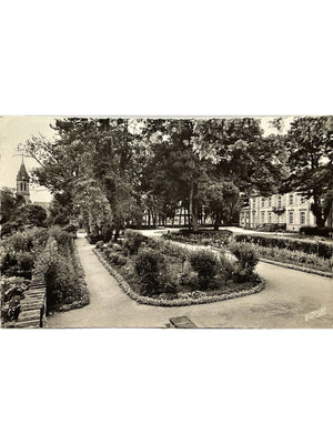 Carte postale – Bourbonne-les-Bains – Parc de l'Hôtel de Ville – Haute-Marne
