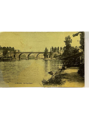 CPA Limoges – Le Pont Neuf sur la Vienne