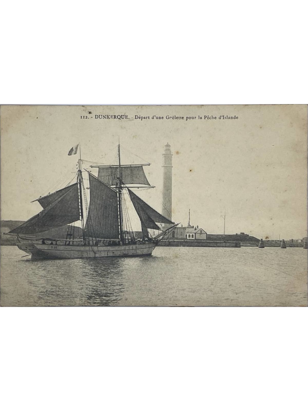 Recto de la carte postale