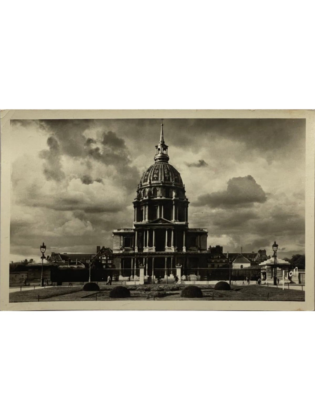 Recto de la carte postale