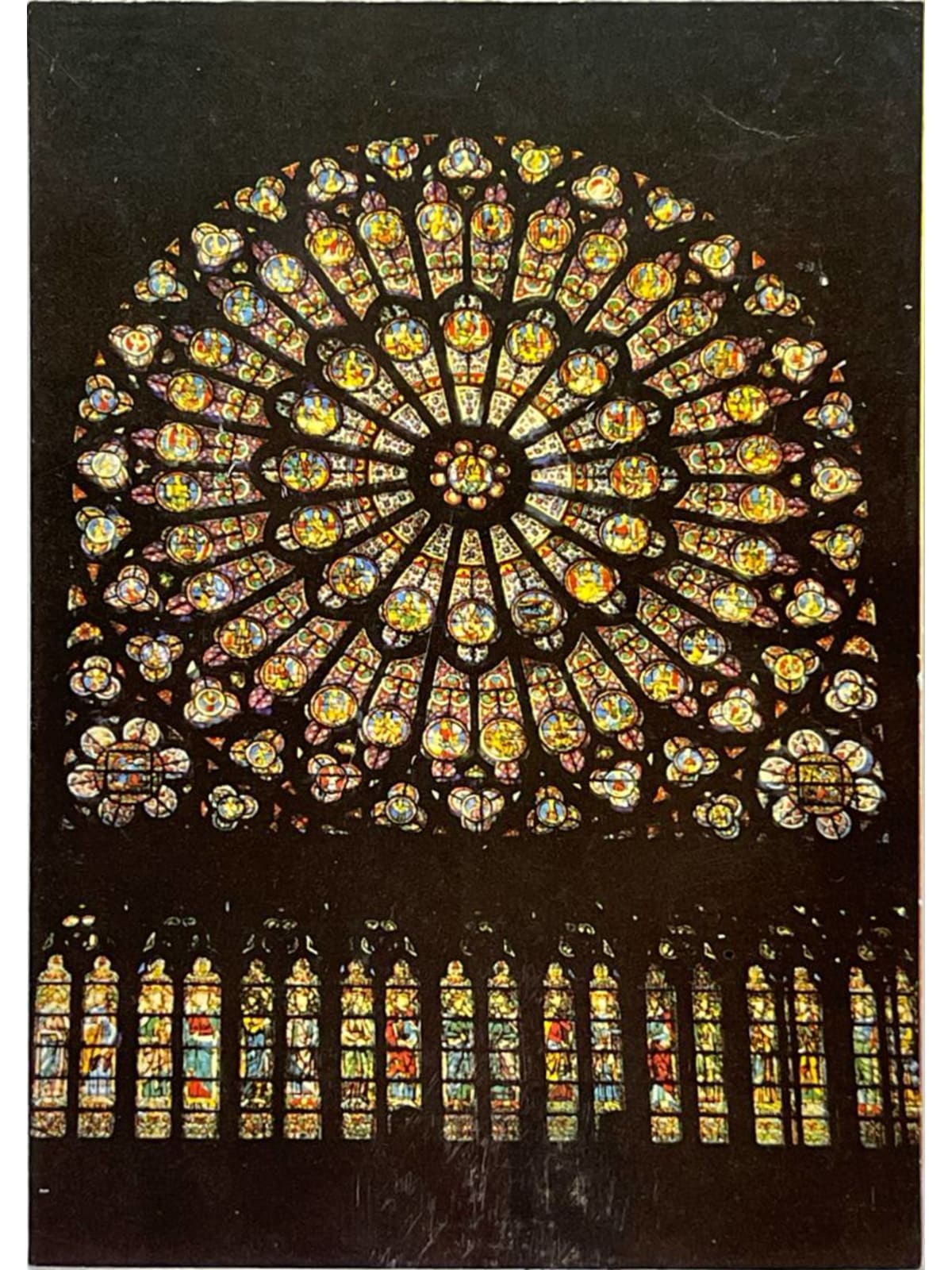 Recto de la carte postale