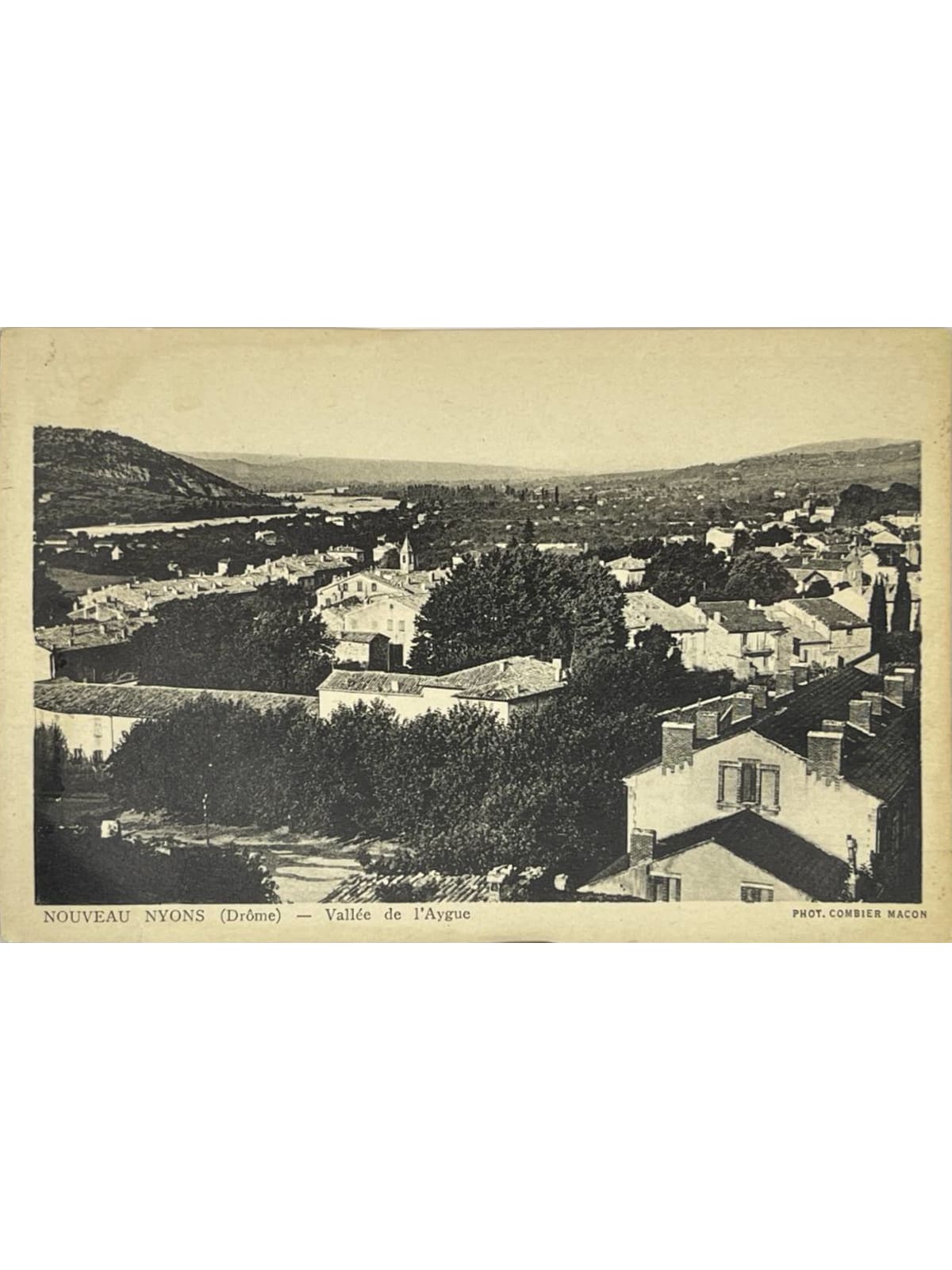 Recto de la carte postale