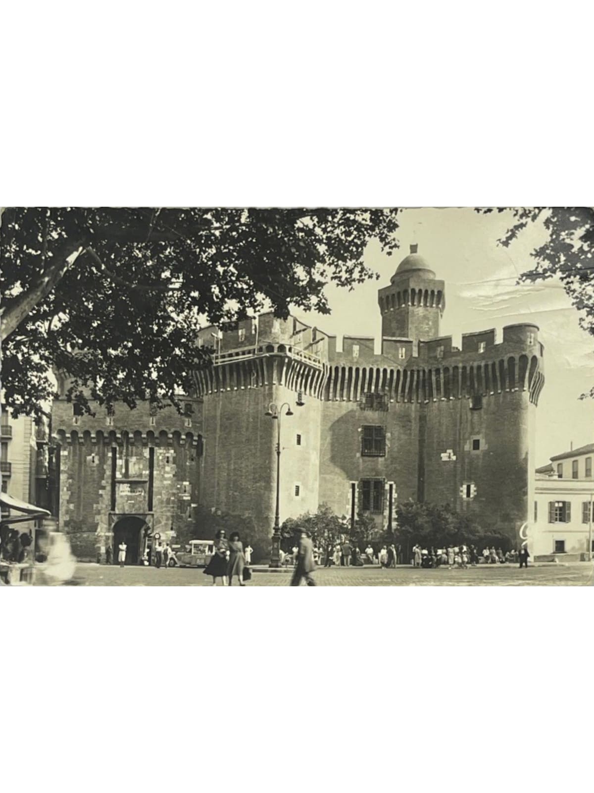 Recto de la carte postale