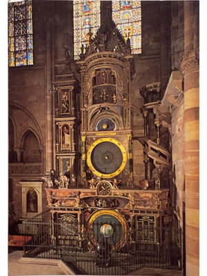 Strasbourg – Cathédrale Notre-Dame, horloge astronomique – CPSM n° 105