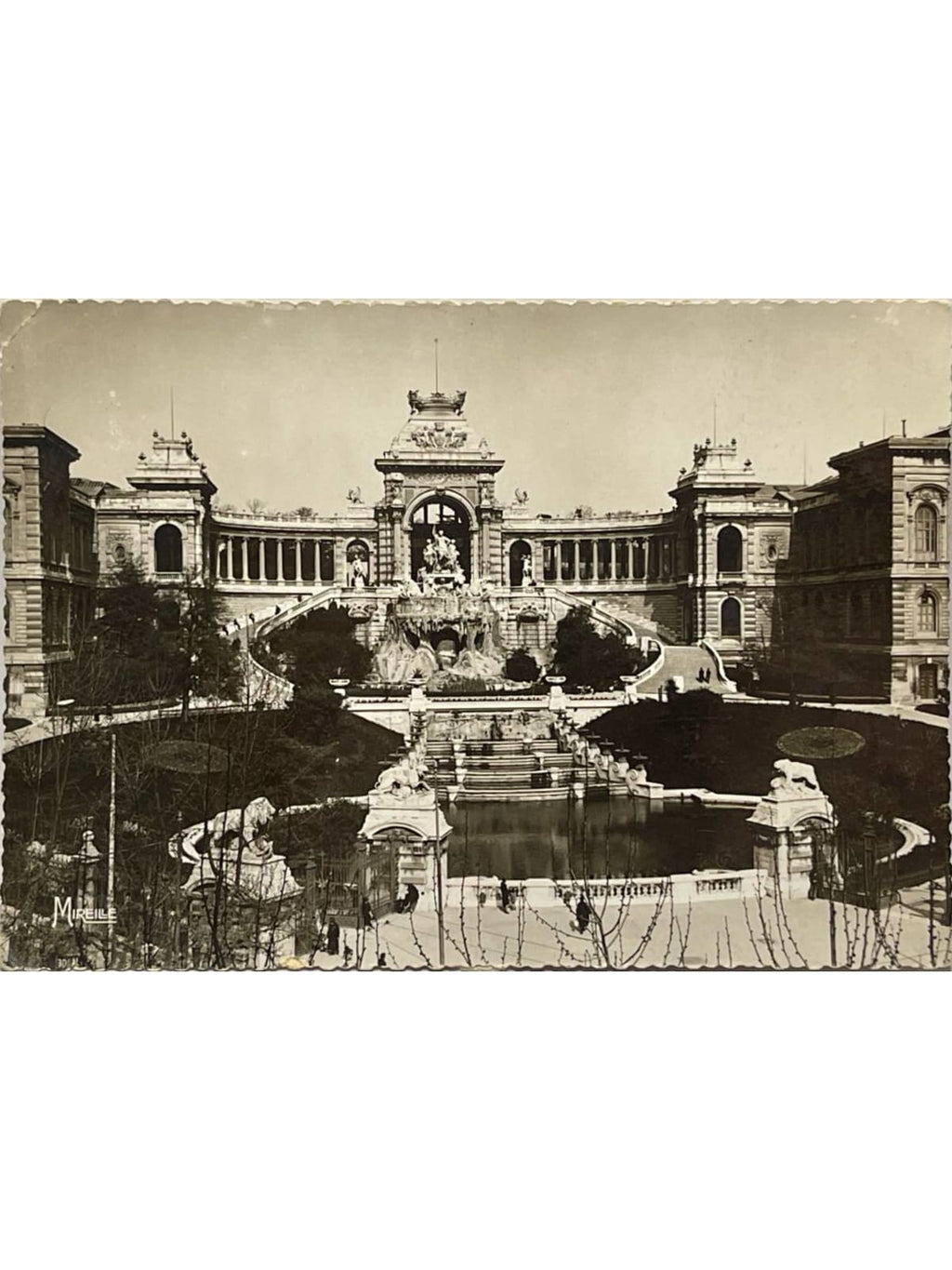 Recto de la carte postale
