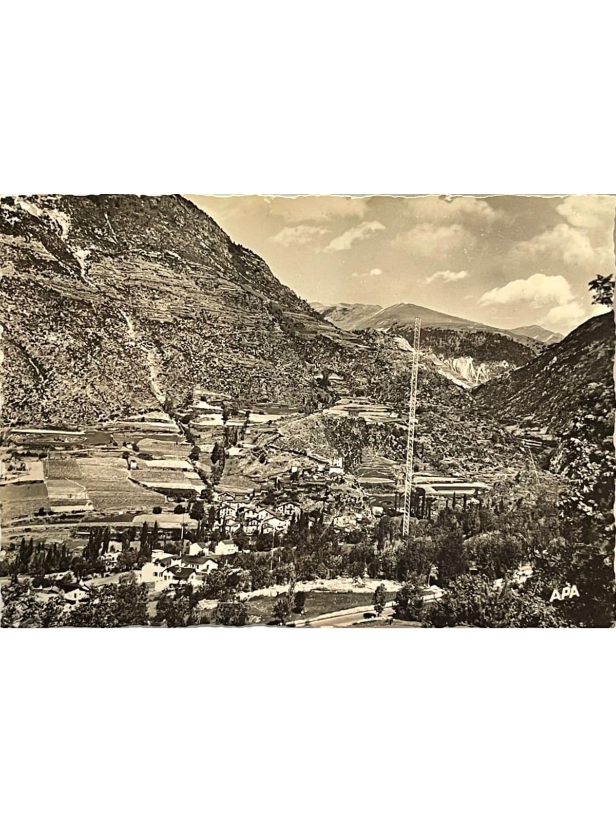 Recto de la carte postale