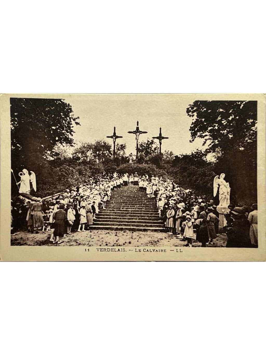 Recto de la carte postale