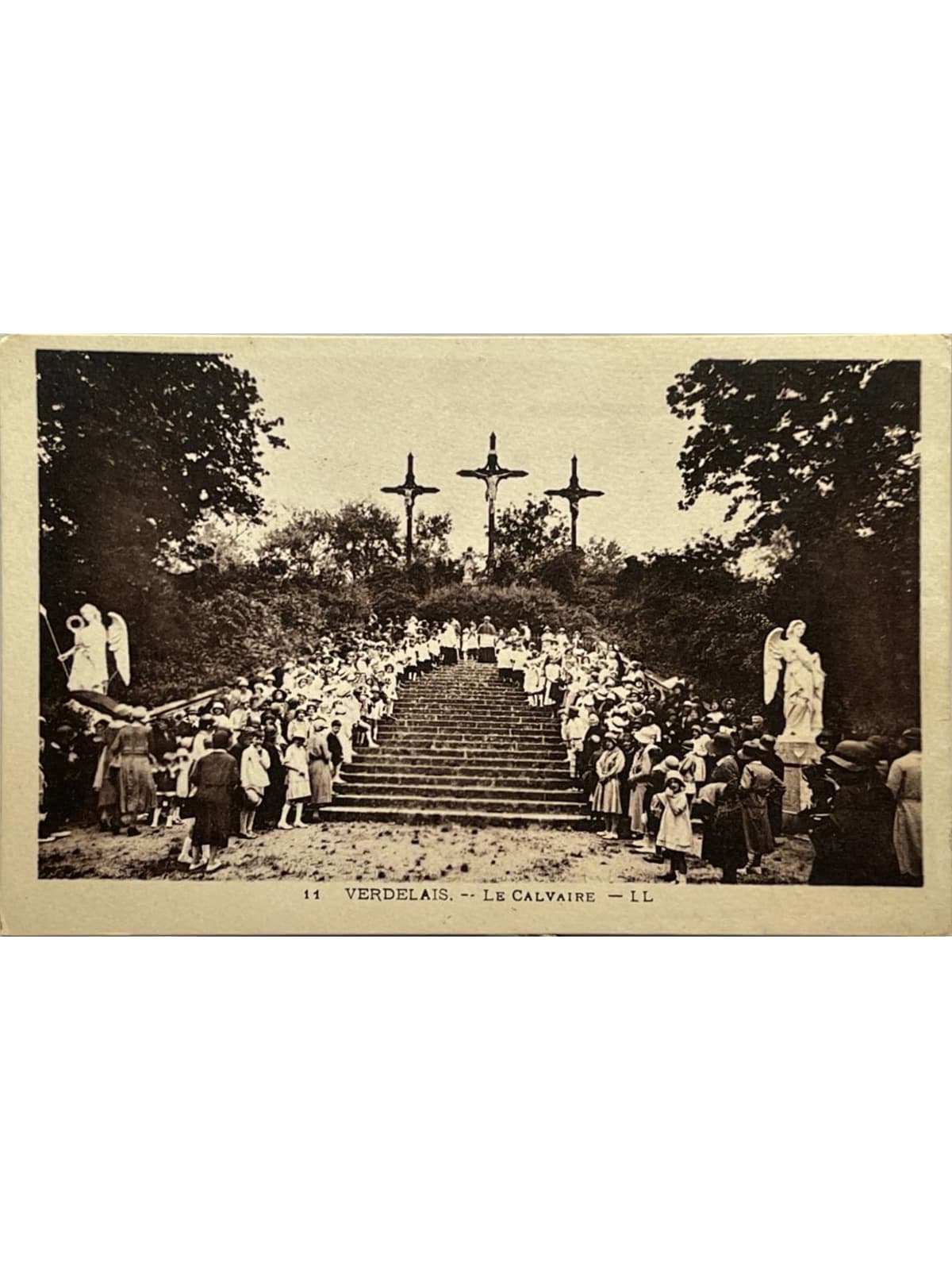 Recto de la carte postale