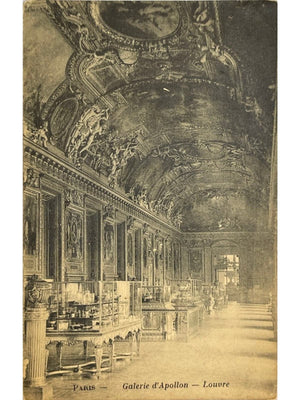 CPA Paris – Musée du Louvre, Galerie d'Apollon