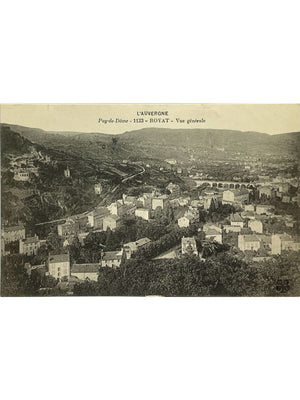 Royat – Vue générale – Puy-de-Dôme – CPA n° 1123 vers 1914