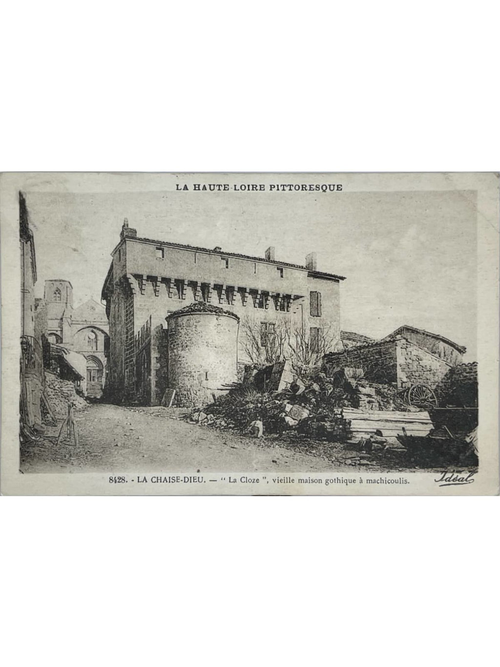Recto de la carte postale